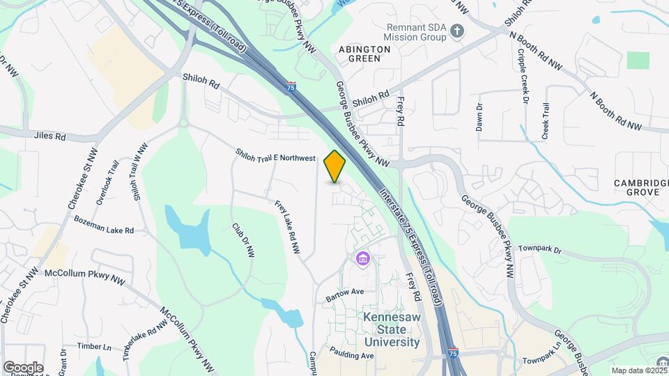 Kennesaw Commons Map and Location Details