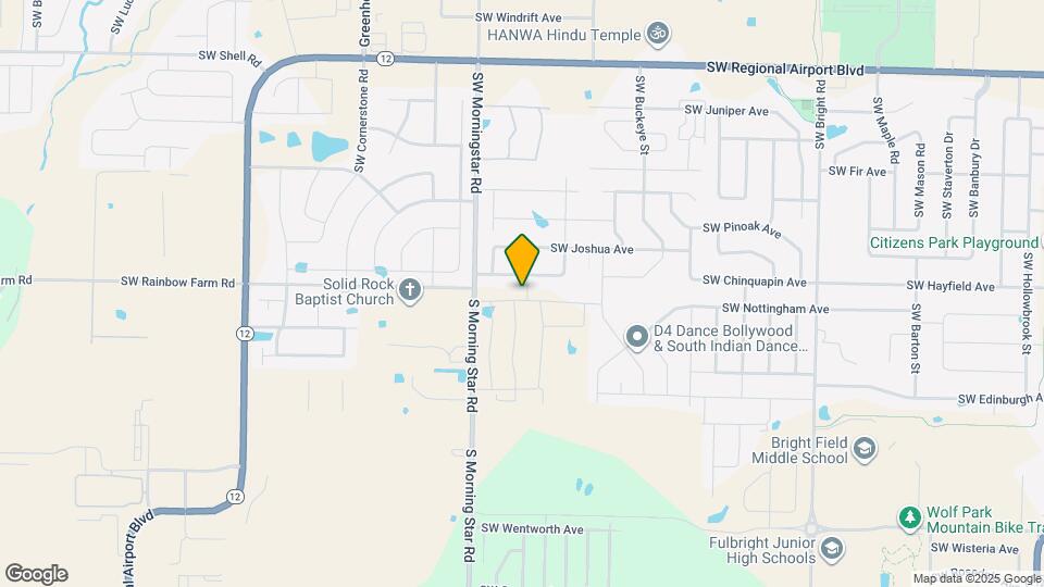 3200 SW Rosemont Ave Map and Location Details