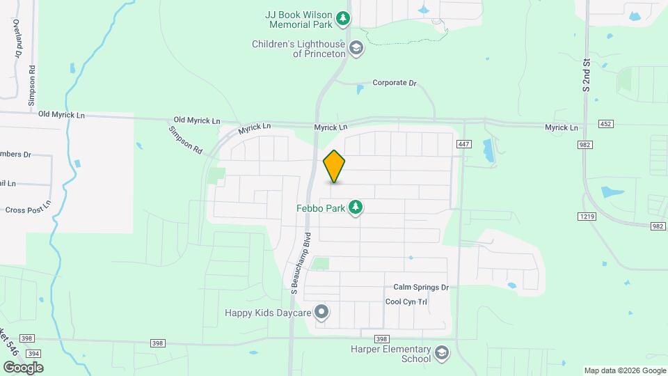 717 Rawhide Way Map and Location Details