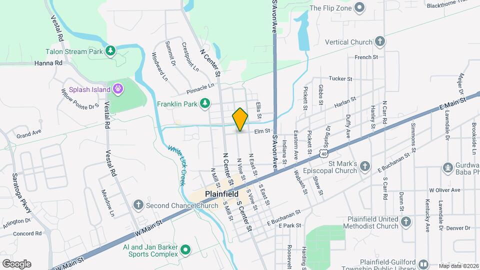 269 N Vine St Map and Location Details