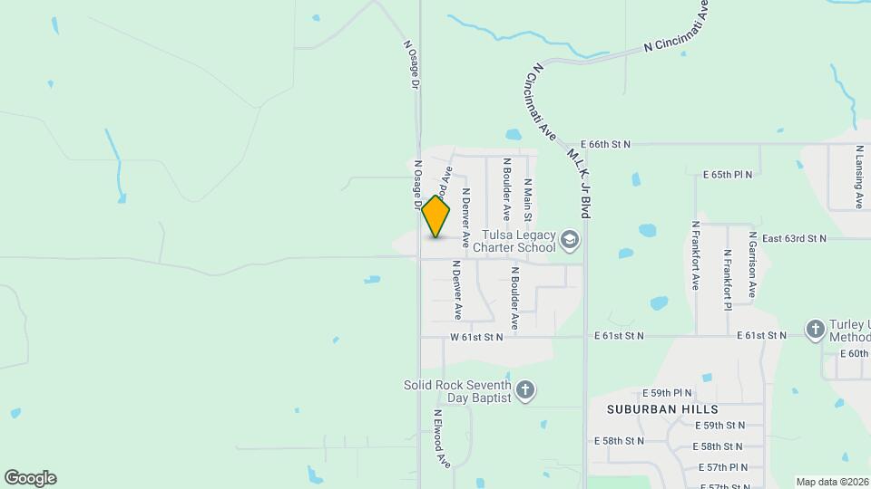 334 W 63rd Pl N Map and Location Details