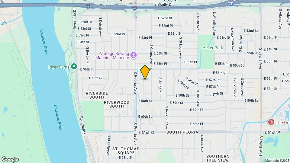 5618 S Quaker Ave Map and Location Details
