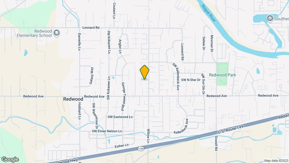 1362 Willow Ln Map and Location Details