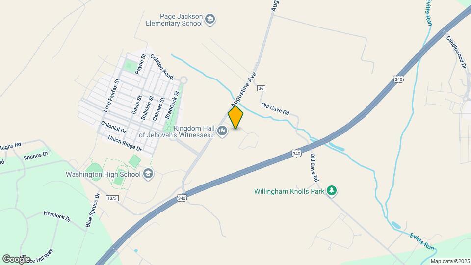 Washington Landing Apartments Map and Location Details