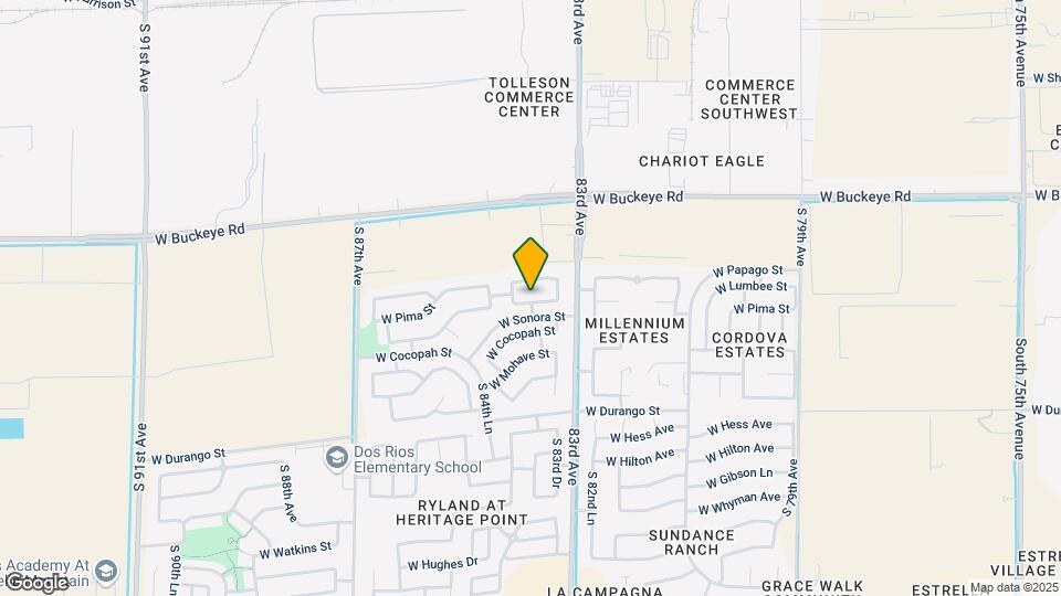 8328 W Pima St Map and Location Details