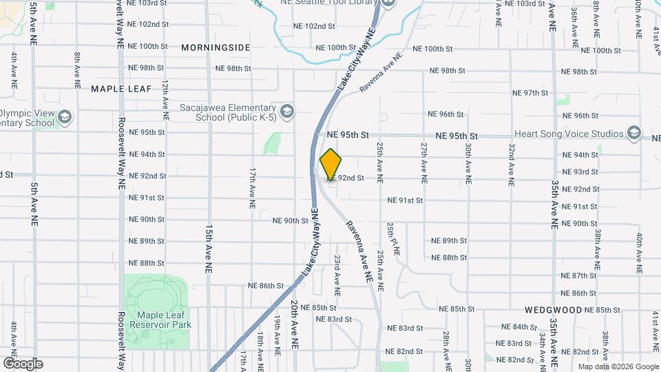 9101 23rd Ave Map and Location Details