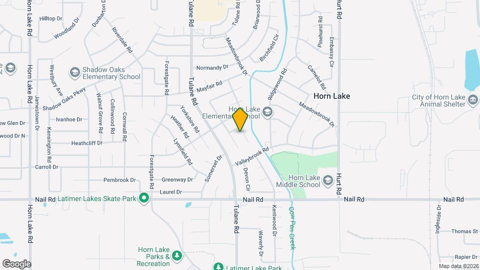 6345 Greenbriar Dr Map and Location Details