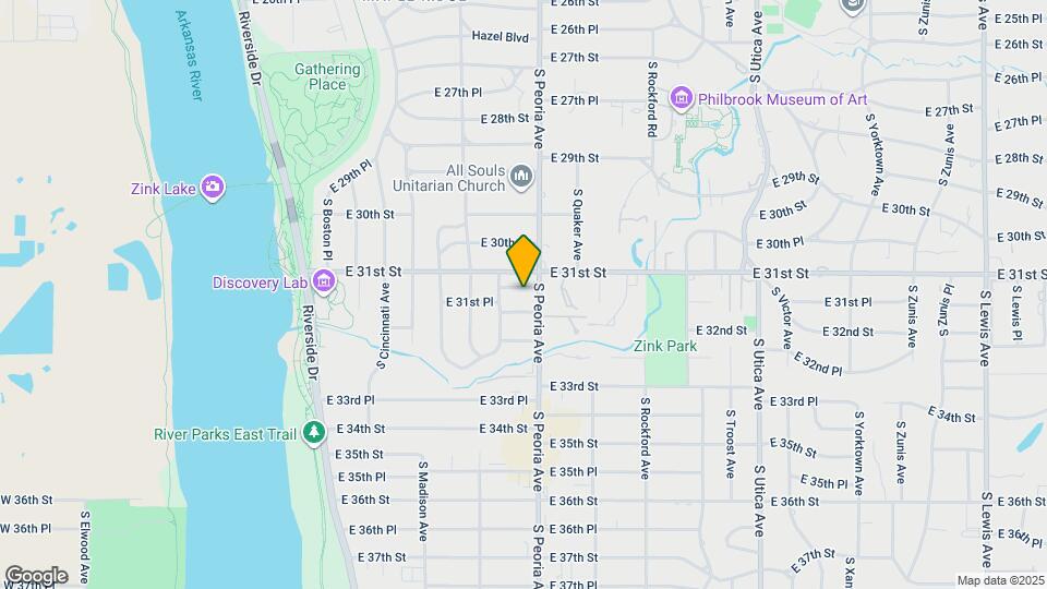 1248 E 31st Ct Map and Location Details