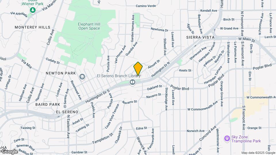 5211 Huntington Dr N Map and Location Details