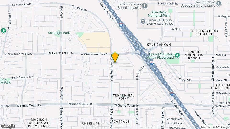 9539 Grandview Spring Ave Map and Location Details