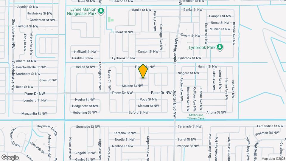 821 Hawaii Ave NW Map and Location Details