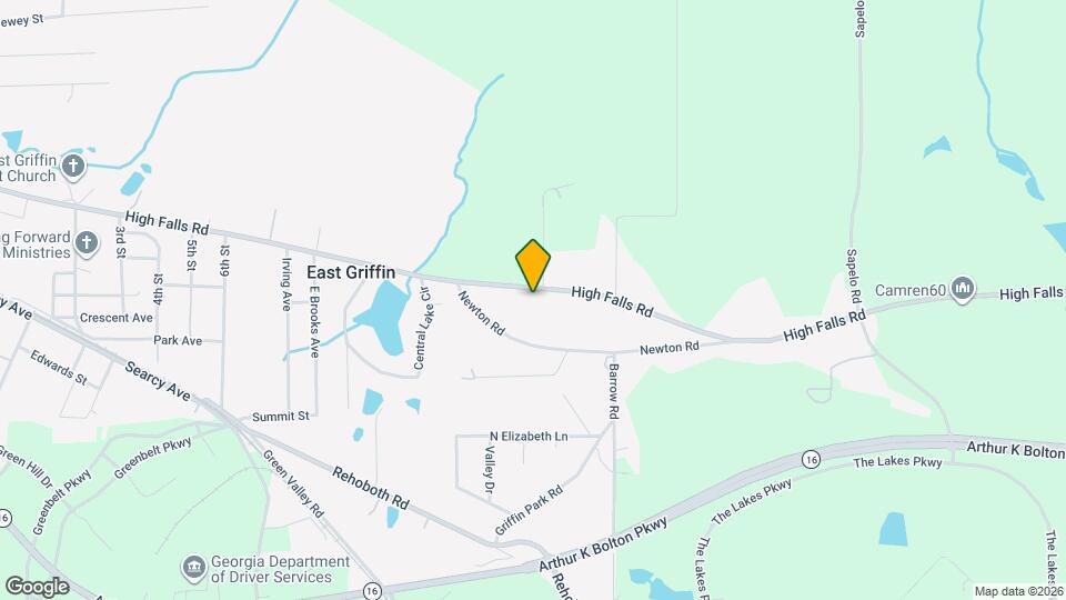 1216 High Falls Rd Map and Location Details