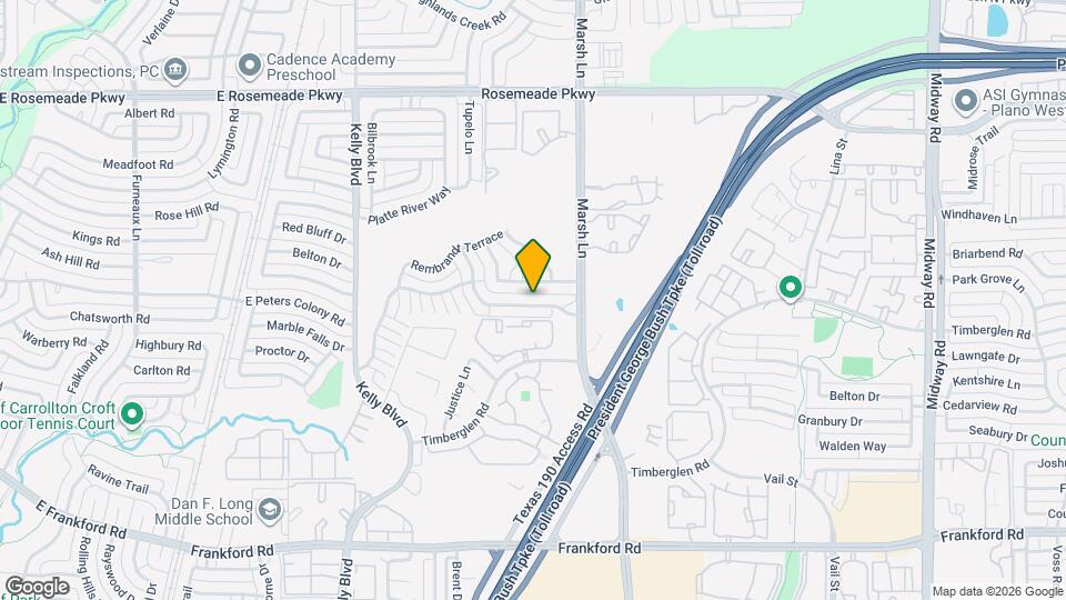 2827 Monet Pl Map and Location Details