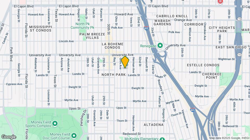 3738 N 31st St Map and Location Details