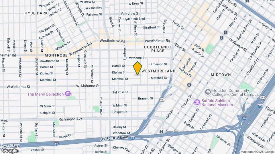 606 Marshall St Map and Location Details