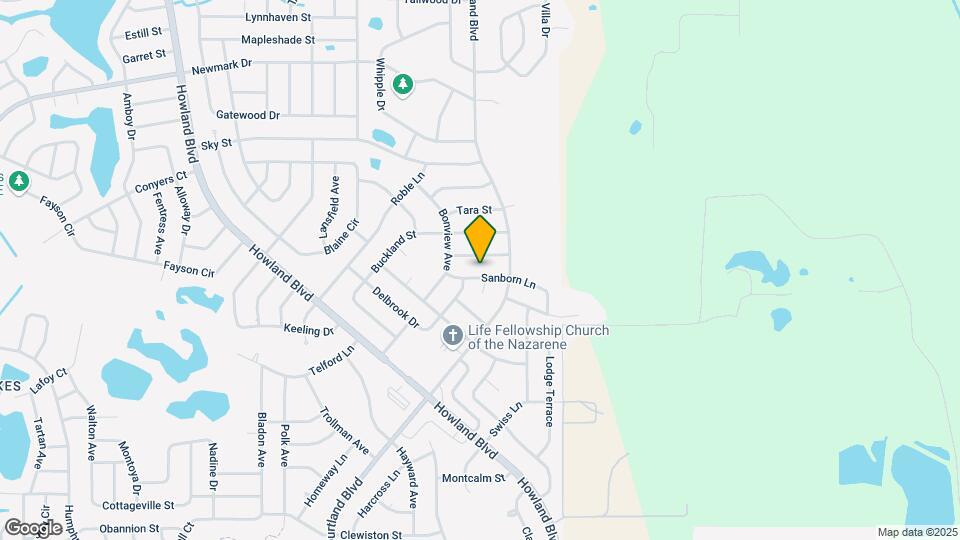 3324 Sanborn Ln Map and Location Details