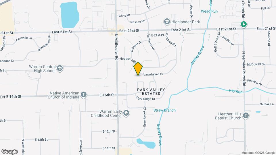 10129 Lawnhaven Ct Map and Location Details