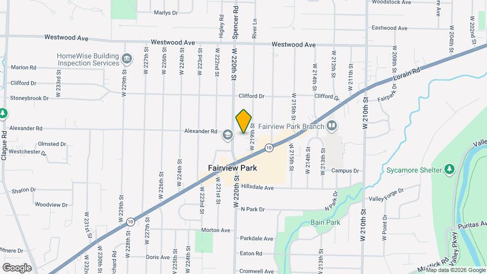 4332 W 219th St Mapa y Detalles de la Ubicación