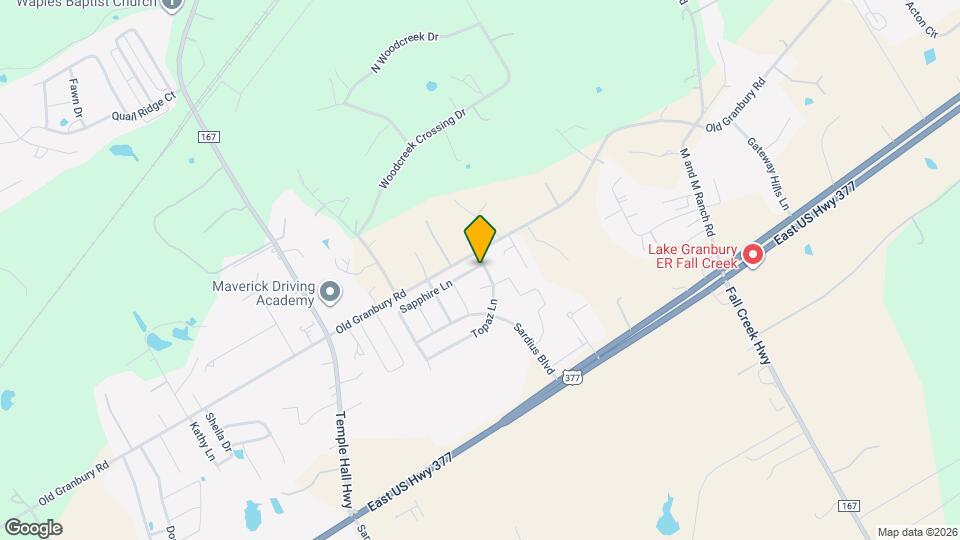 4816 Topaz Ln Map and Location Details