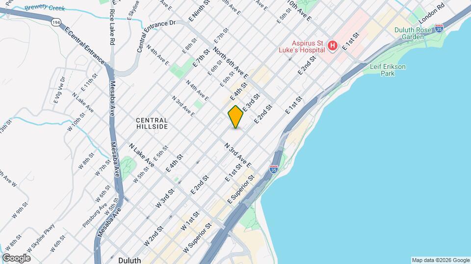 St. Ann's Home Map and Location Details