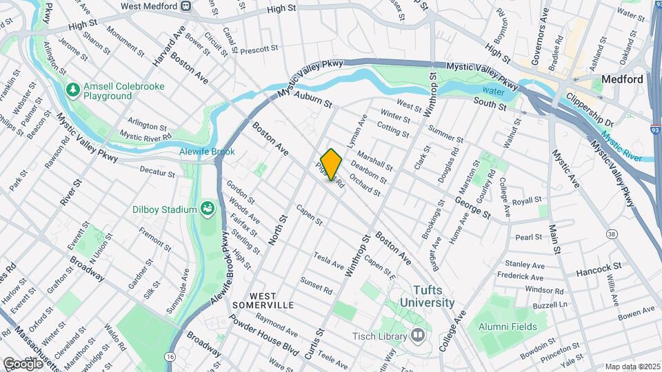 274 Boston Map and Location Details