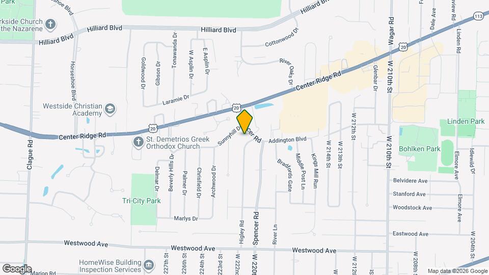 3270 Higley Rd Map and Location Details