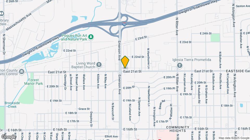 5126 East 21st St, Unit Indy prop 3 Mapa y Detalles de la Ubicación