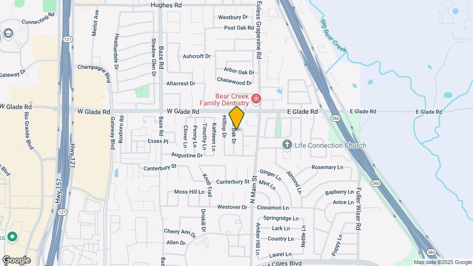 2924 Post Oak Dr Map and Location Details