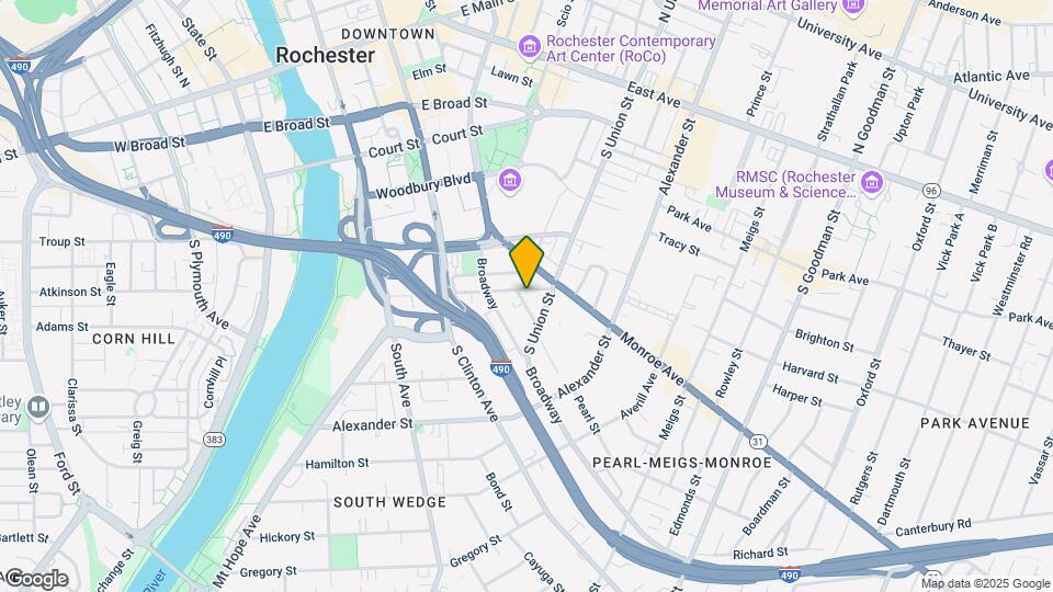 10-12-12 Pearl St Map and Location Details
