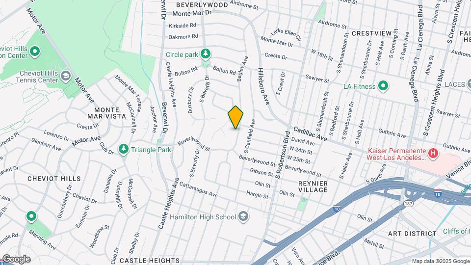 2319 Bagley Ave Map and Location Details