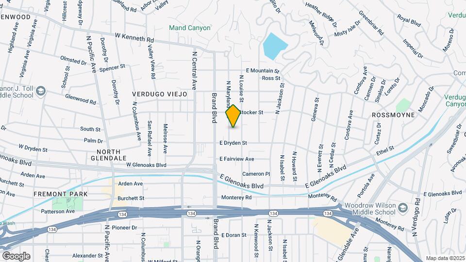 1120 N Maryland Ave Mapa y Detalles de la Ubicación