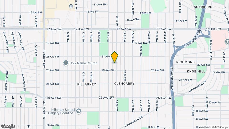 2227 28th St SW Map and Location Details