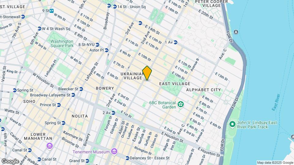 94 E 7th St Map and Location Details