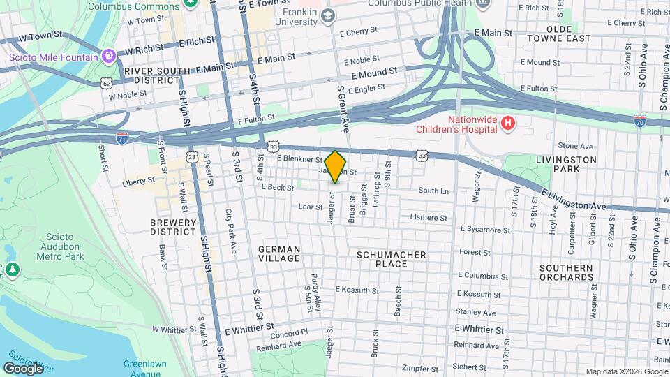 310 E Beck St Map and Location Details