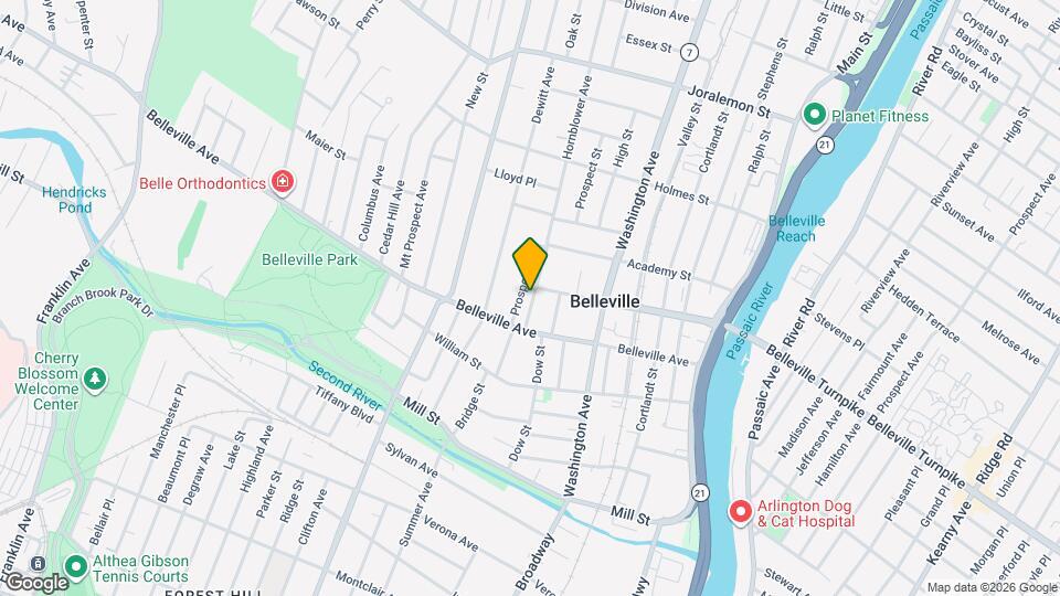 31 Hornblower Ave, Unit 1 Map and Location Details