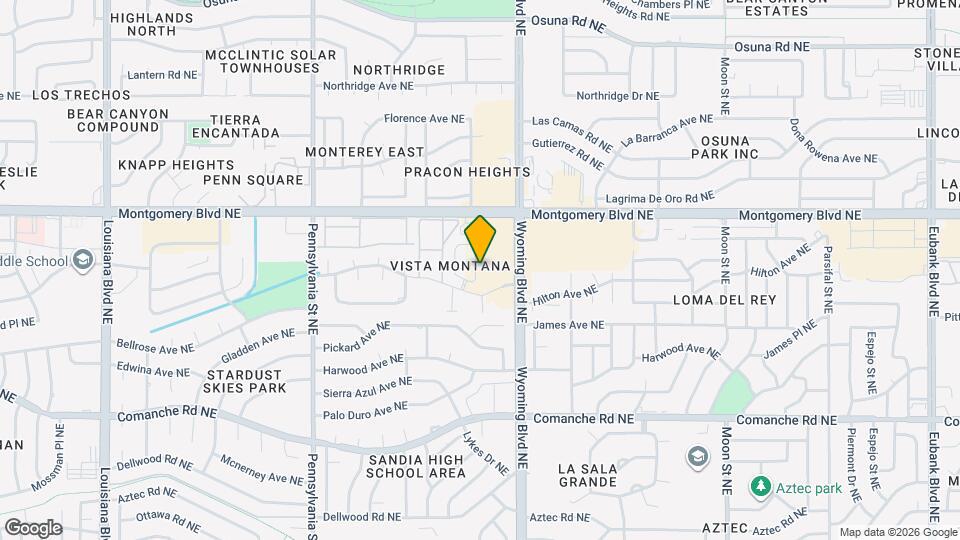 4336 Wymont Circle NE Map and Location Details