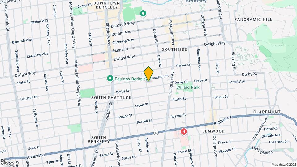 2637 Ellsworth St Map and Location Details
