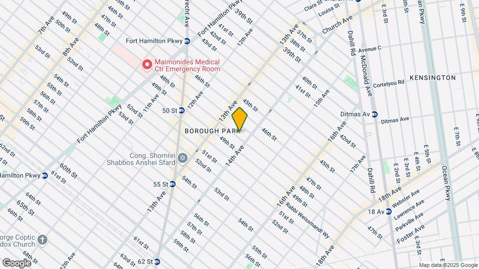 1361 48th St Map and Location Details