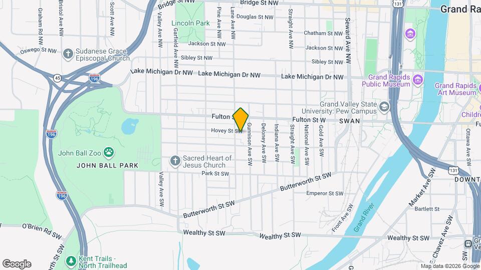 946 Hovey St SW Map and Location Details