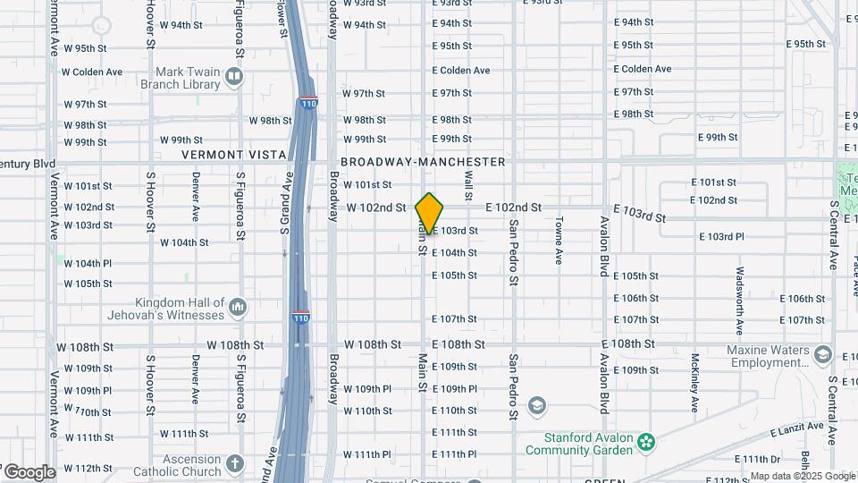 10310 S Main St Mapa y Detalles de la Ubicación