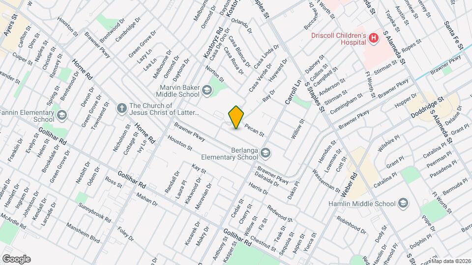 3432 Olsen Dr Map and Location Details