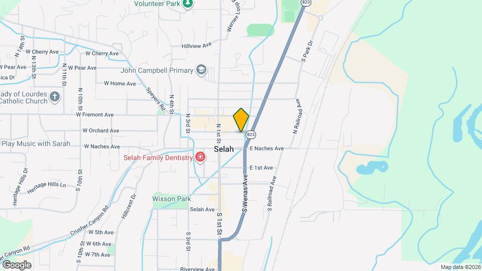 124 E Orchard Ave Map and Location Details