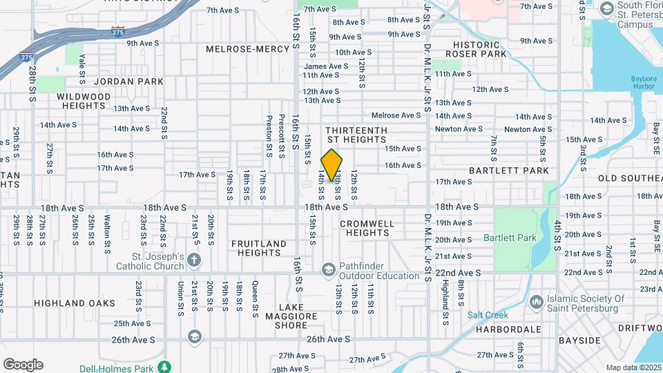 1643 13th St S Mapa y Detalles de la Ubicación