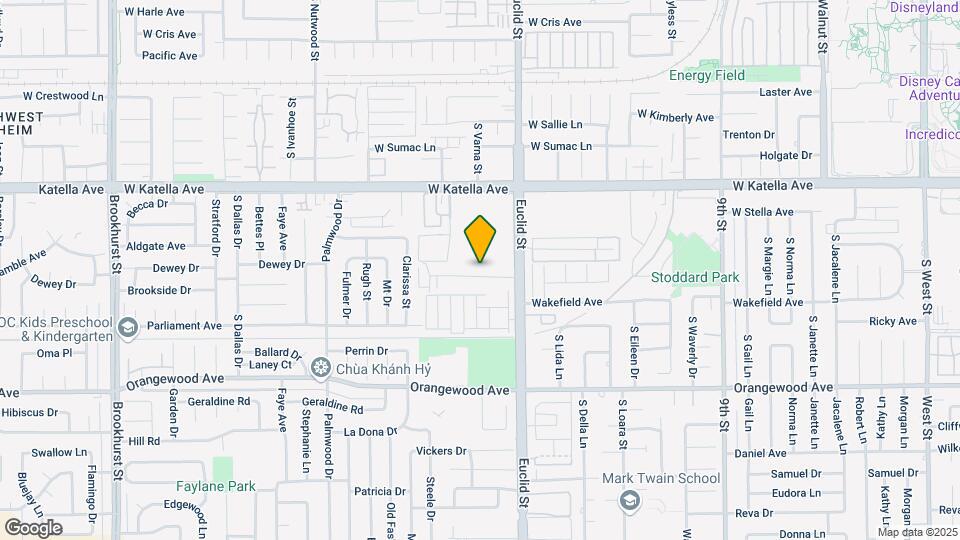 10881 Palma Vista Ave Mapa y Detalles de la Ubicación