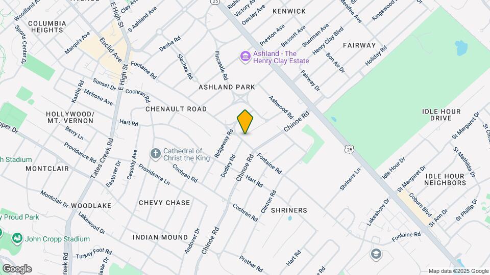 1411 Fontaine Rd Map and Location Details