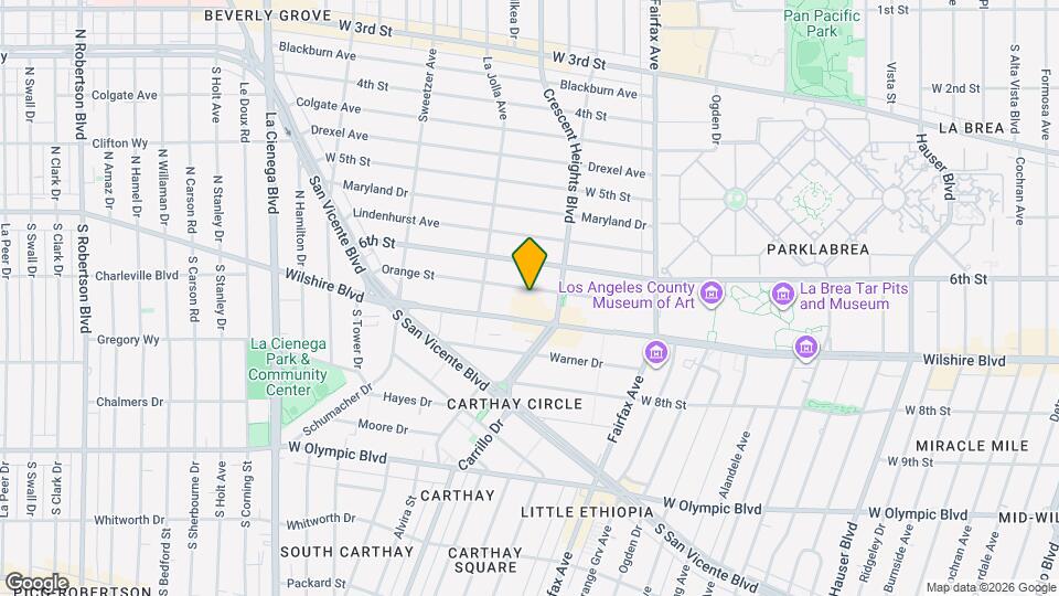 6330 Orange St Map and Location Details