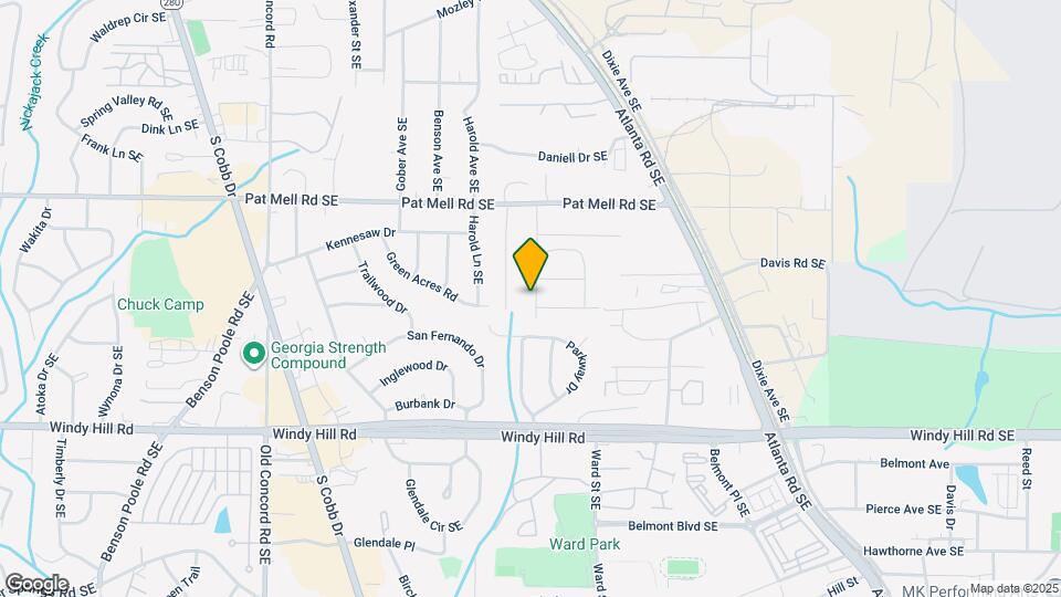 2158 Wells Dr SE Map and Location Details
