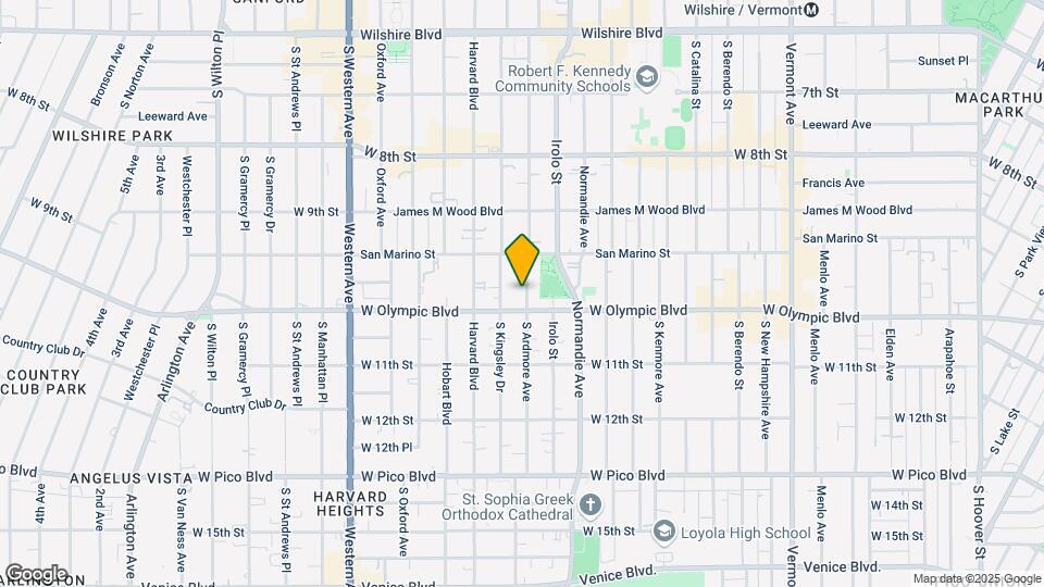983 S Ardmore Ave Map and Location Details