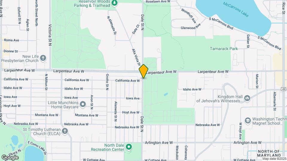 McCarrons Village Apartments Map and Location Details