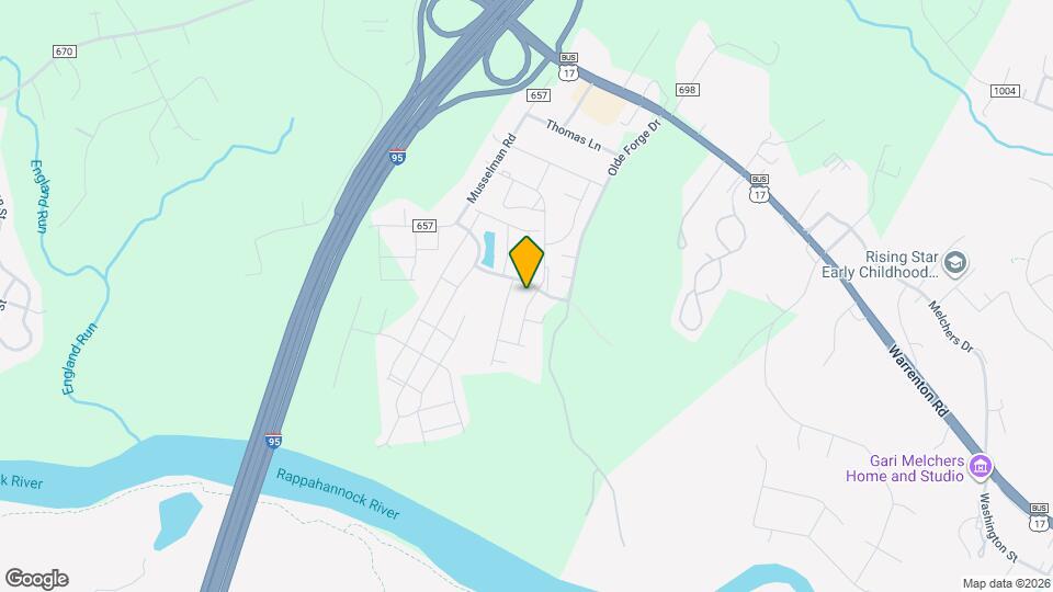 112 Hidden Brook Dr Map and Location Details